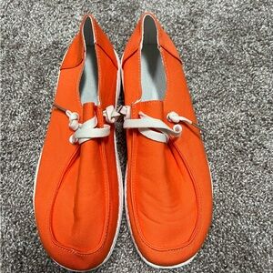 Orange Boutique Slip On Shoes